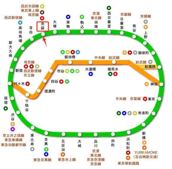 ヴィラ 桜の川24 New In Ikebukuro, 10mins From Yamanote Line,10 People *